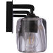 Andie 3 Light 24 inch Flat Black Vanity Light Wall Light