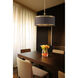 Splendour 5 Light 24.8 inch Aged Antique Brass Pendant Ceiling Light