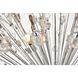 Vera 100 Light 25.5 inch Chrome Chandelier Ceiling Light