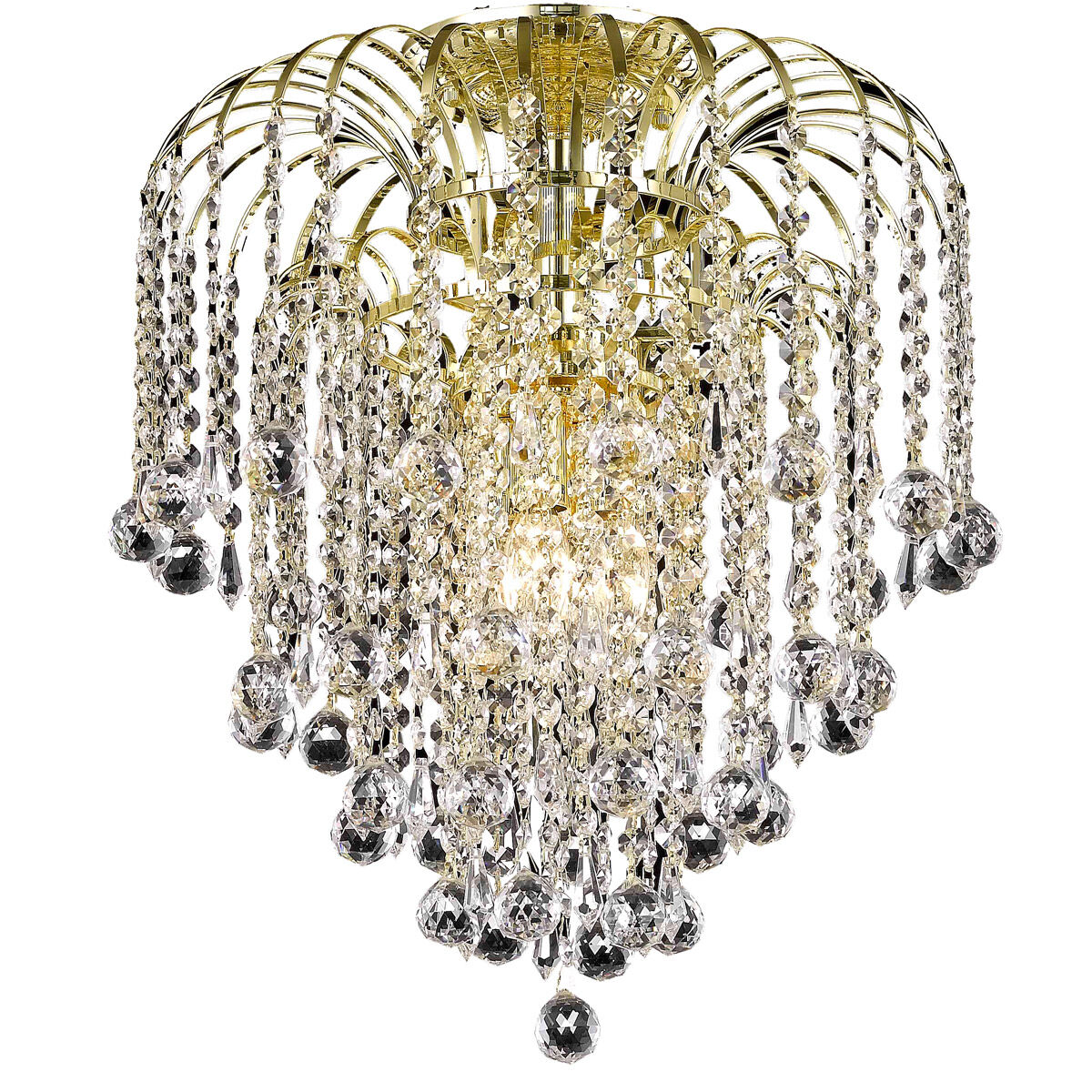 Addison 4 Light 16.00 inch Flush Mount