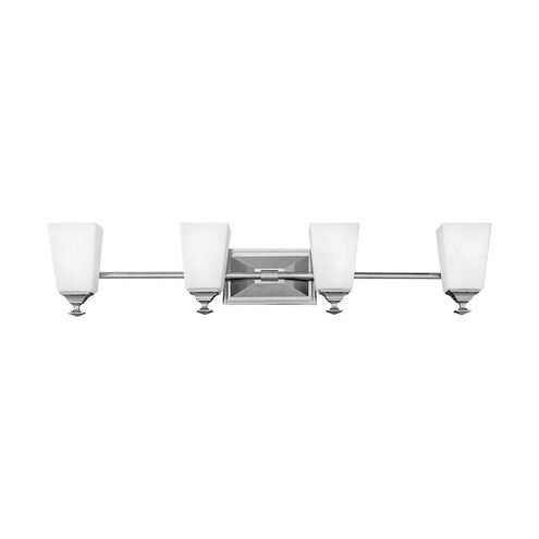 Baldwin 4 Light 34 inch Polished Nickel Bath Light Wall Light