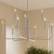Reines 9 Light 32 inch Brushed Nickel Chandelier Ceiling Light