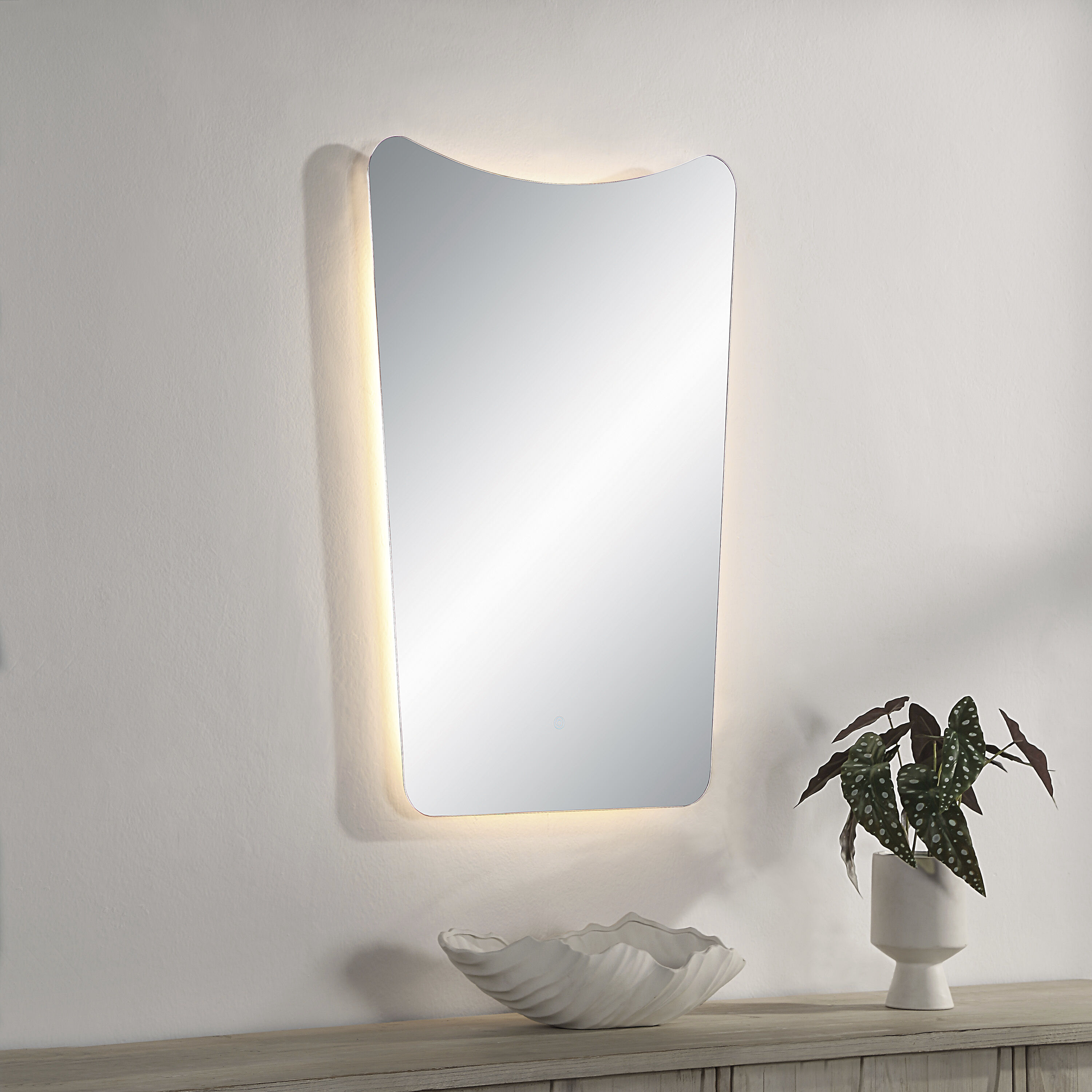 Rimini 36 X 24 inch LED Mirror