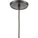 Hazelton 1 Light 11 inch Oil Rubbed Bronze Pendant Ceiling Light