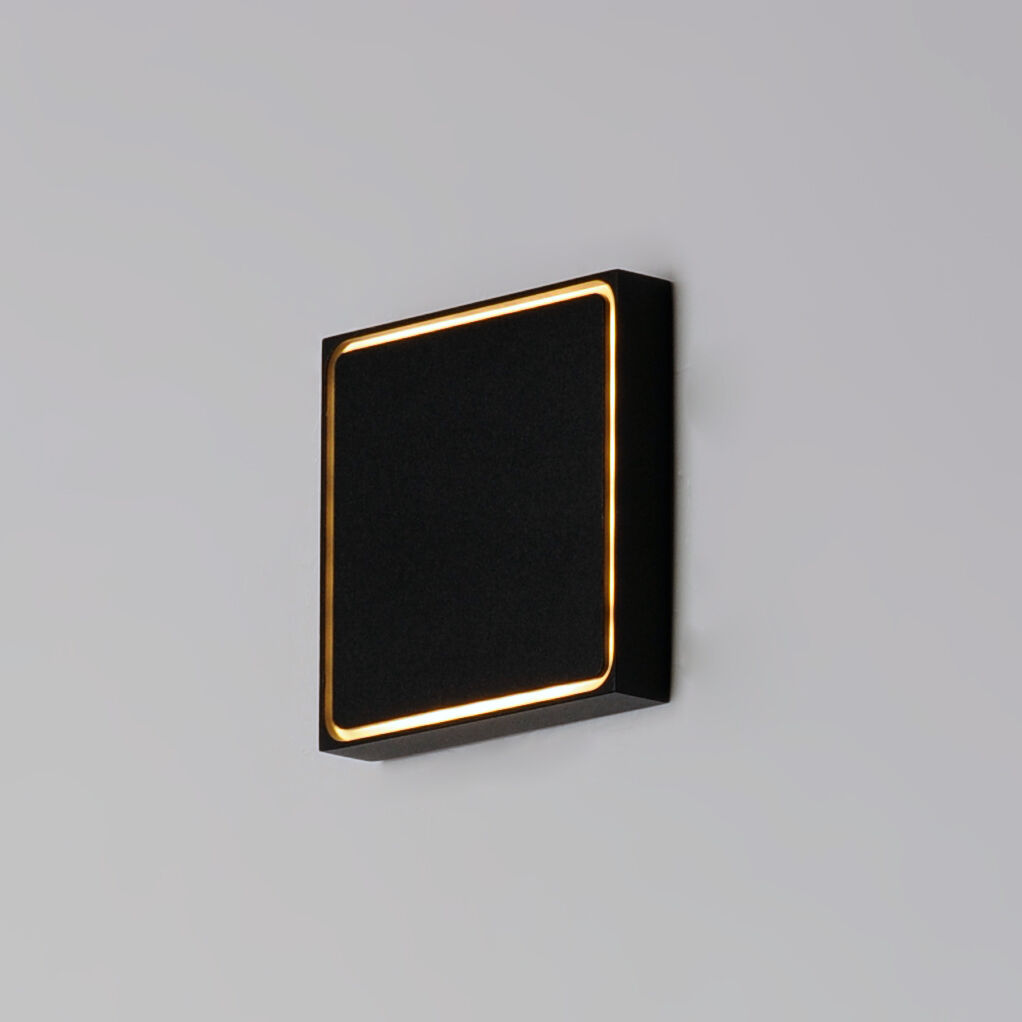 Alumilux Outline LED 4.5 inch Black Outdoor Wall Sconce