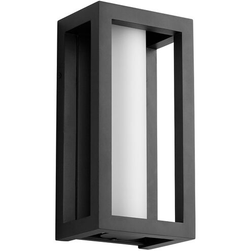 Aperto LED 12 inch Black Outdoor Wall Sconce