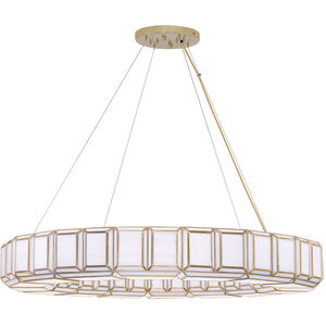 Belmont 16 Light 48 inch Brass Chandelier Ceiling Light