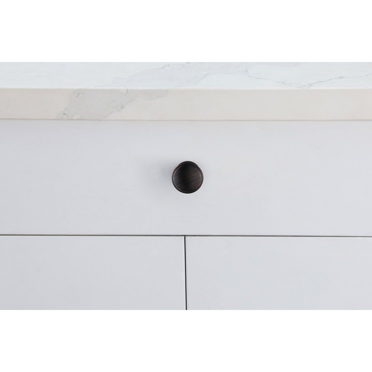 Kaid Oil-Rubbed Bronze Hardware Cabinet Knob, Set of 10