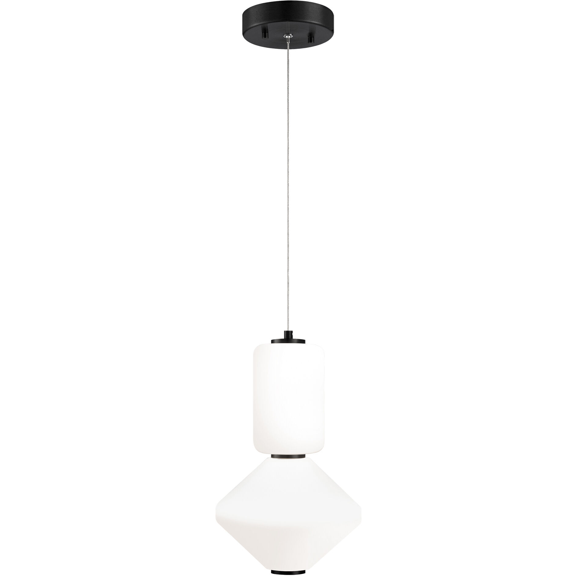 Dango LED 8 inch Oxidized Black Pendant Ceiling Light
