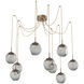 Aster 9 Light 18.70 inch Pendant