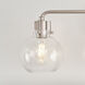 Sean Lavin Clara 3 Light 24 inch Satin Nickel Vanity Light Wall Light