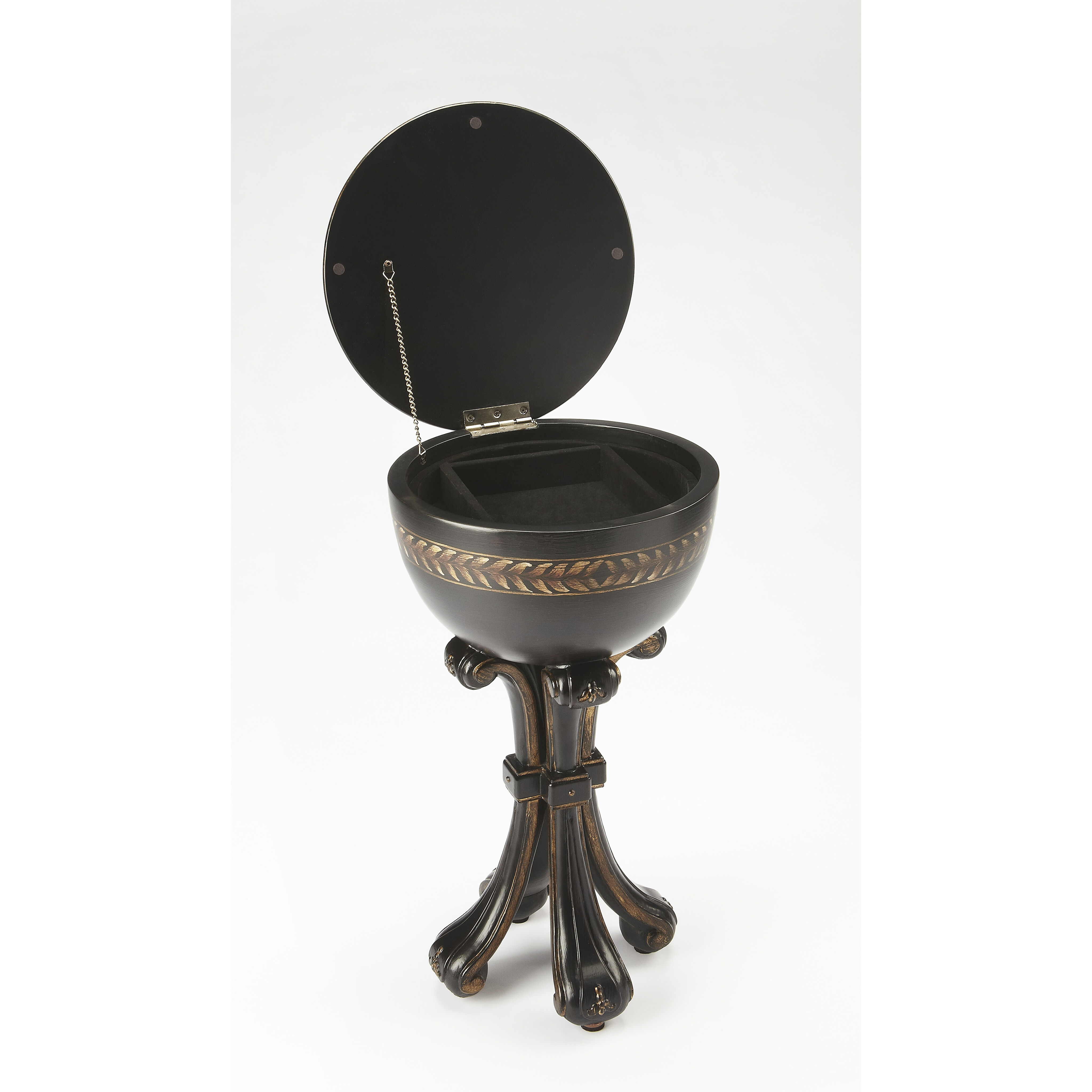 Smithsonian Castle  14 X 14 inch Contessa Jewelry Chest