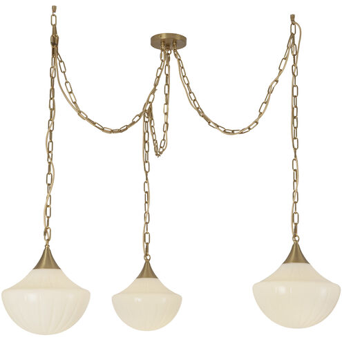 Alora Mood Farrah 3 Light 11.88 inch Brushed Gold Multi Pendant Ceiling Light
