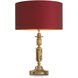 Francis 32.87 inch 40 watt Antique Gold Table Lamp Portable Light