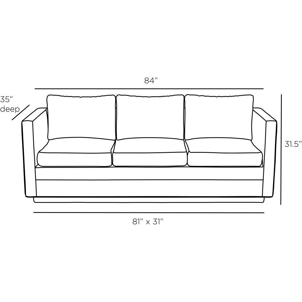 Sebastian Indigo Sofa