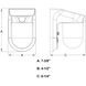 Outdoor Security Black Outdoor Motion Sensor