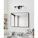 Valentina 2 Light 15 inch Matte Black Vanity Light Wall Light