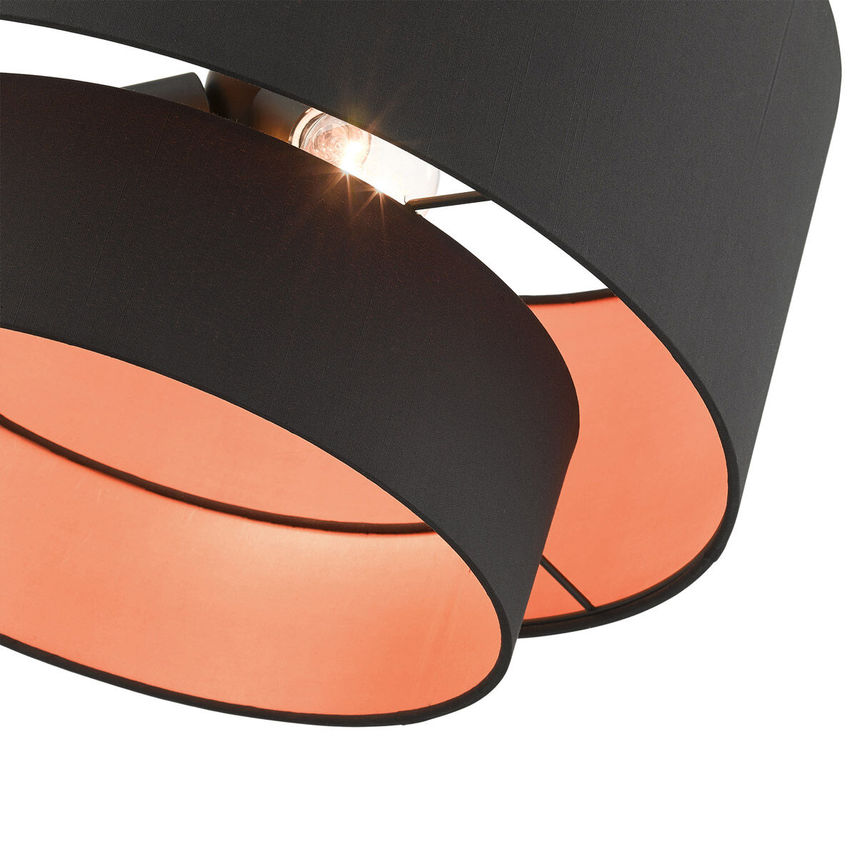 Sentosa 3 Light 20 inch Black Pendant Ceiling Light