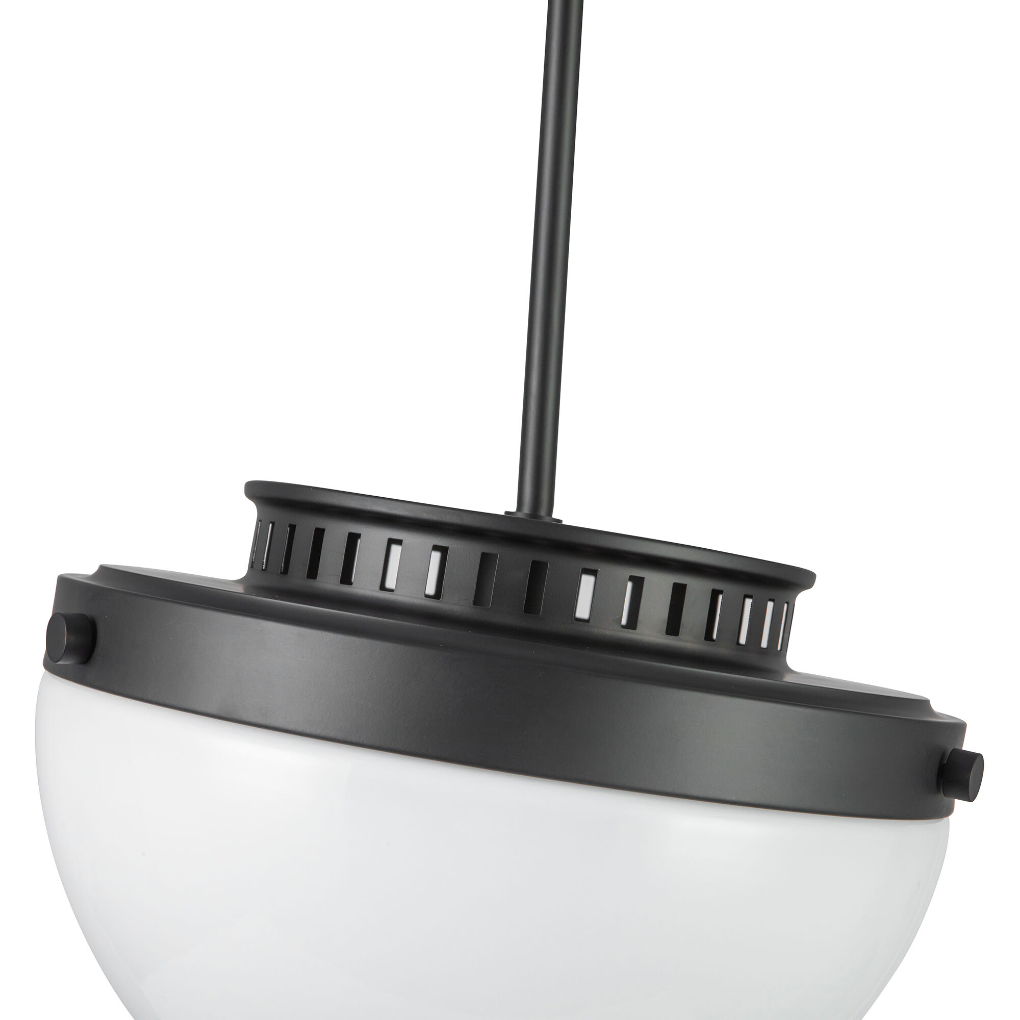 Dahlia 1 Light 12 inch Black Pendant Ceiling Light