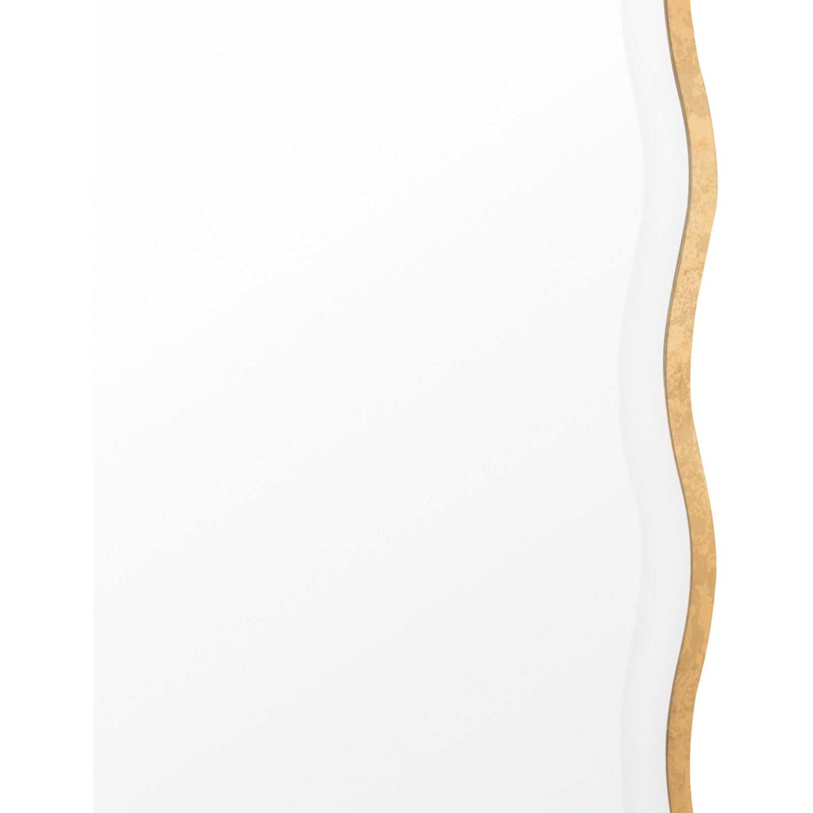 Candice 44 X 28 inch Gold Leaf Mirror, Rectangle