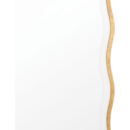 Candice 44 X 28 inch Gold Leaf Mirror, Rectangle