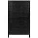 Hampton Hand Rubbed Black Dresser, Tall Boy
