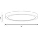 Stella LED 10 inch White Flush Mount Ceiling Light, Essentials