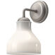 Alora Mood Westlake 1 Light 6.38 inch Brushed Nickel Bath Vanity Light Wall Light