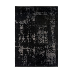 Haverford 87 X 63 inch Black/Light Gray Rugs, Polypropylene and Polyester