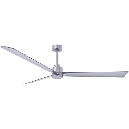 Atlas Alessandra 72 inch Brushed Nickel Indoor/Outdoor Ceiling Fan