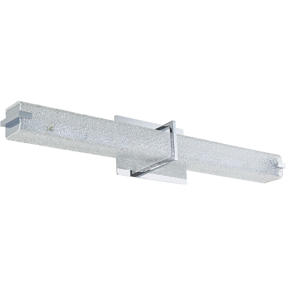 Squire LED 26.2 inch Chrome Bath Vanity Light Wall Light