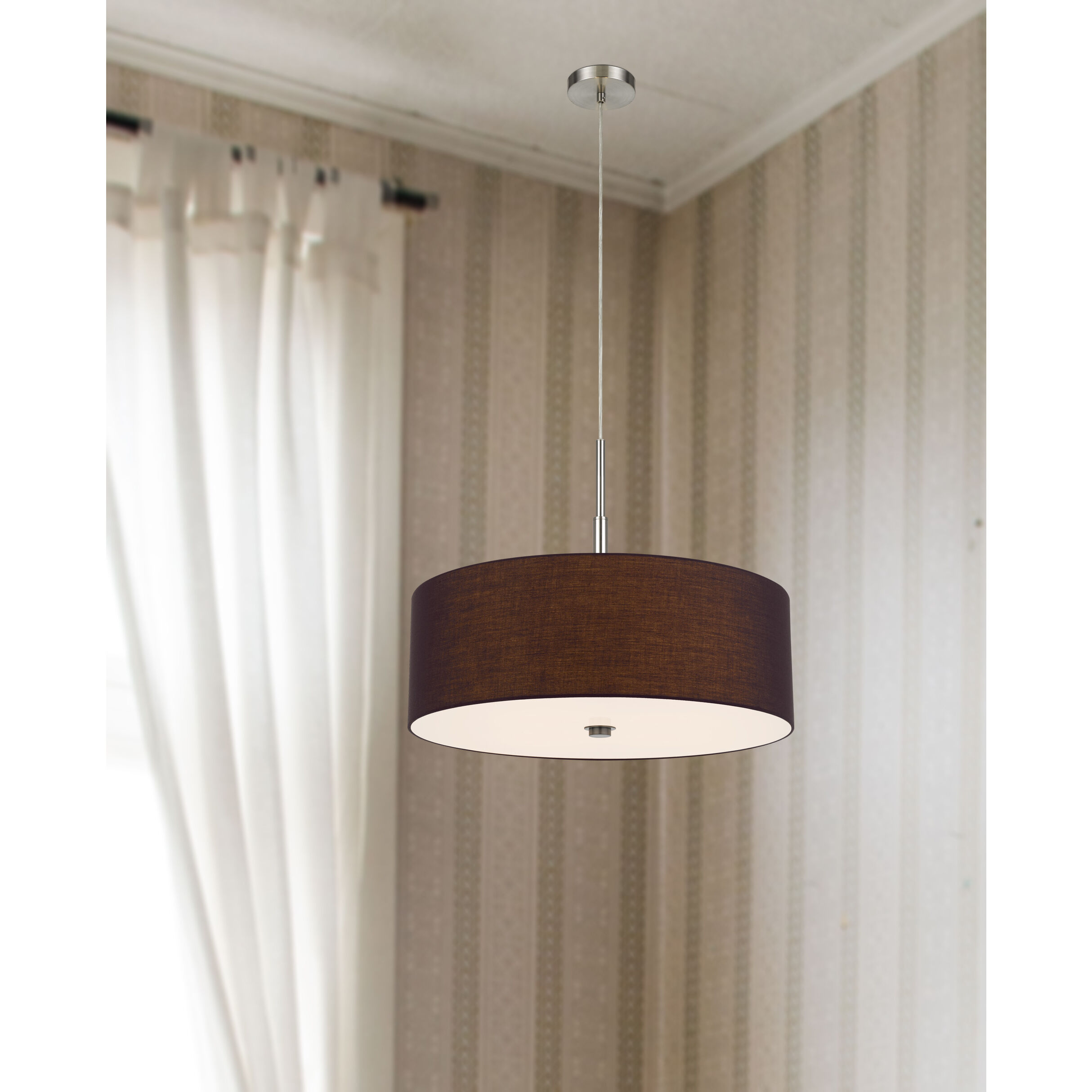Lonoke Plum 24 inch Drum Pendant Shade