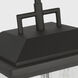 Drew & Jonathan Kennewick 2 Light 9 inch Textured Black Outdoor Pendant Lantern, Medium