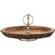 Lavon Natural with Silver Tray