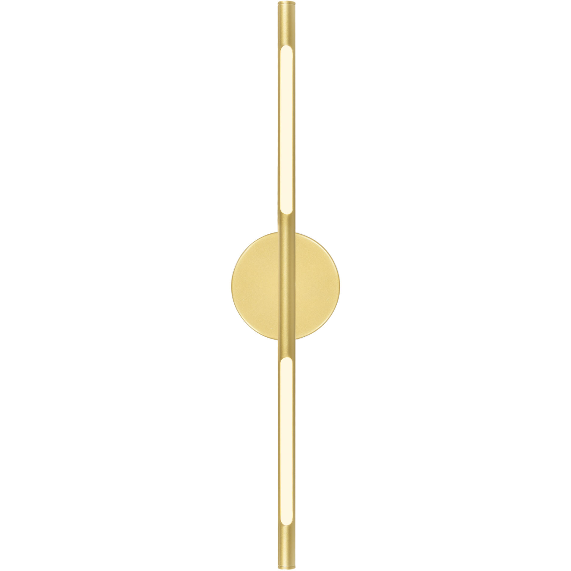 Oskil LED 24 inch Satin Gold Wall Light