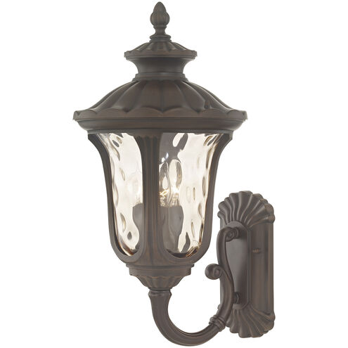 Oxford 3 Light 22 inch Imperial Bronze Outdoor Wall Lantern