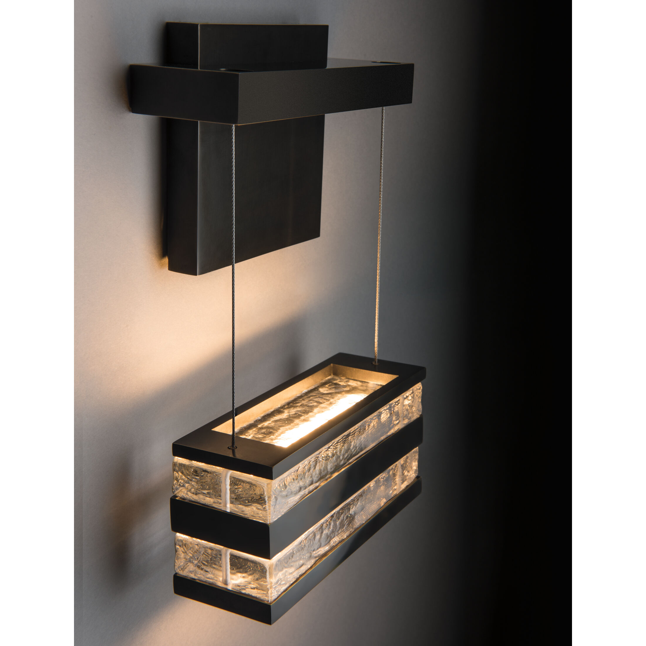 Art + Alchemy Stacks LED 6 inch Dark Smoke Wall Sconce Wall Light - Open Box