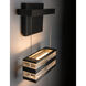 Art + Alchemy Stacks LED 6 inch Dark Smoke Wall Sconce Wall Light - Open Box