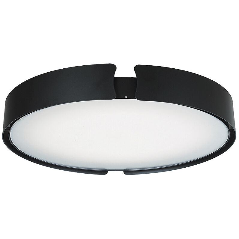 Mystic LED 18 inch Black Flush Mount Ceiling Light