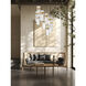 Fontaine 11 Light 26.25 inch Rubbed Brass Chandelier Ceiling Light