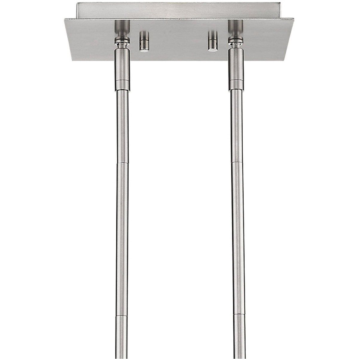 Garner 4 Light 38 inch Satin Nickel Island Pendant Ceiling Light