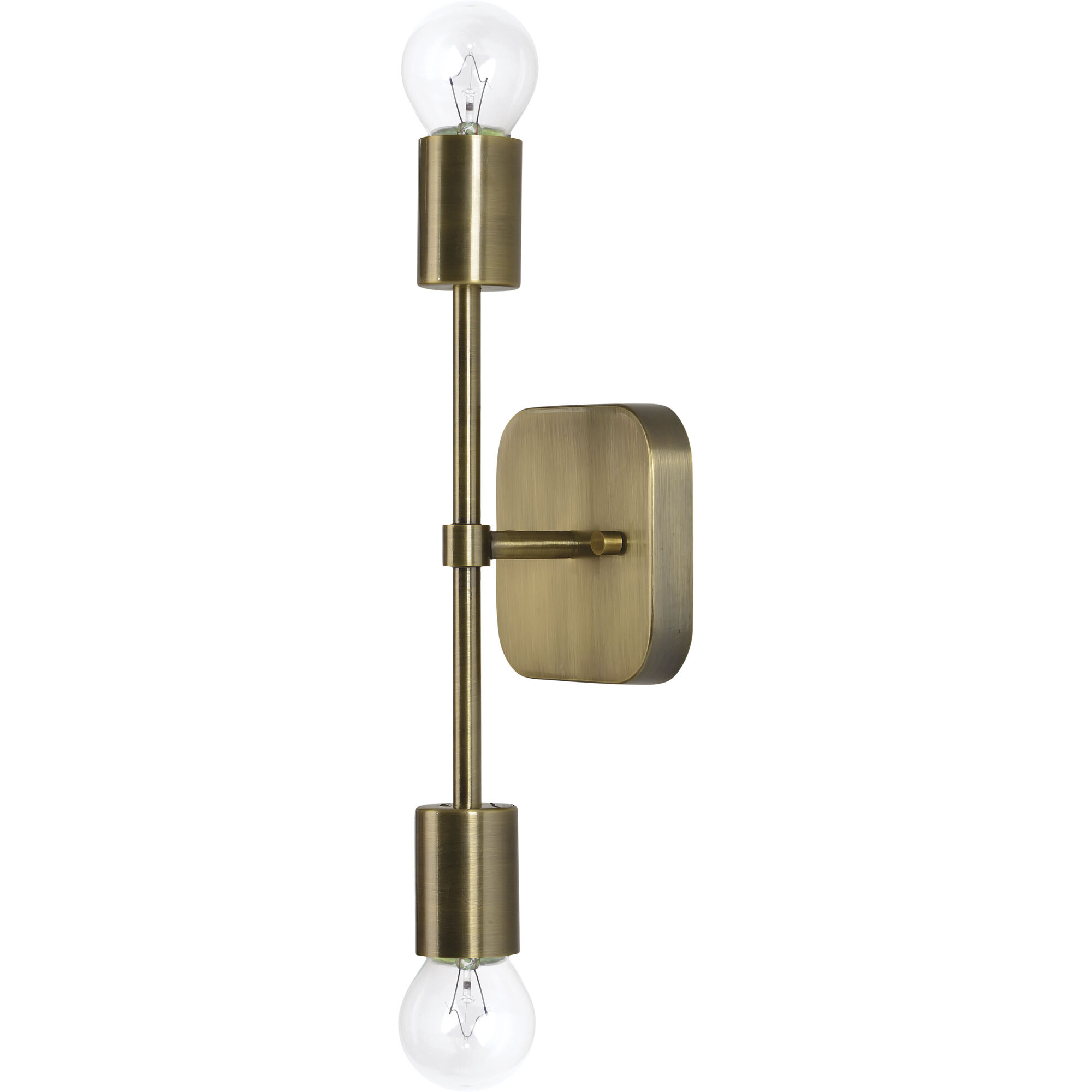 Anka 2 Light 4.5 inch Brass Wall Sconce Wall Light