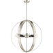 Modesto 5 Light 24 inch Brushed Nickel Chandelier Ceiling Light