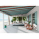 Key Biscayne 54 inch Weathered Zinc with Burnished Grey Pine/Grey Pine Blades Outdoor Ceiling Fan