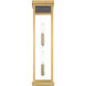 Hopewell 2 Light 22 inch Antique Brass Outdoor Wall Lantern 