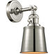 Franklin Restoration Addison LED 5 inch Polished Nickel Sconce Wall Light, Franklin Restoration