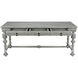 Portuguese 72 X 32 inch Distressed Grey Desk