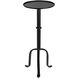 Tini 24 X 10 inch Matte Black Side Table