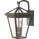 Estate Series Alford Place LED 14 inch Oil Rubbed Bronze Outdoor Wall Mount Lantern, Small