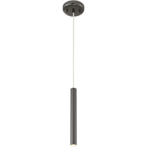 Forest LED 4.75 inch Pearl Black Pendant Ceiling Light in 1, Pearl Black Steel, 2
